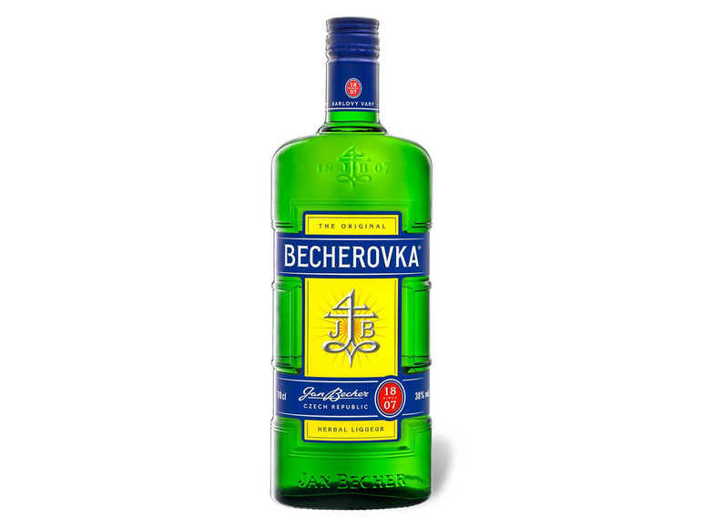 38% Becherovka Original Karlovarska Vol