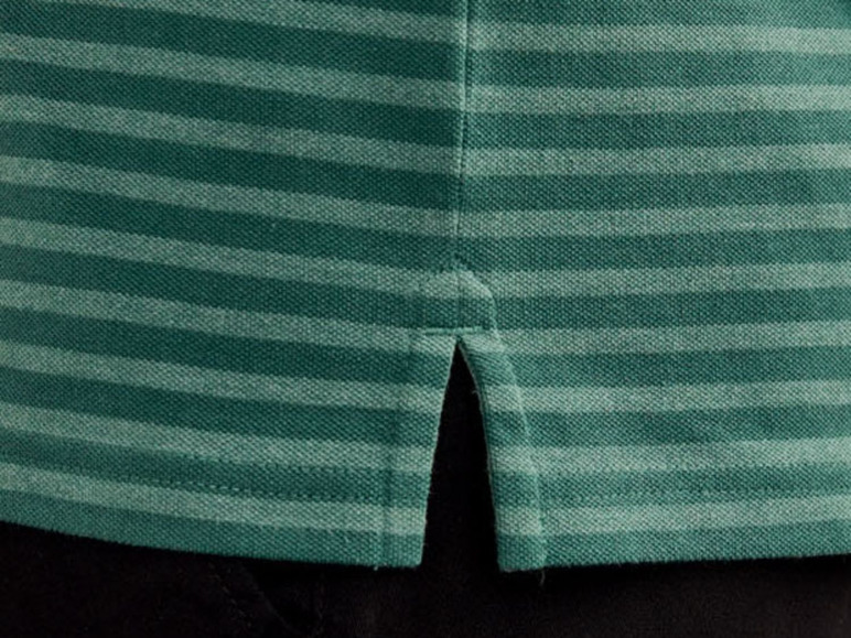 Gehe zu Vollbildansicht: LIVERGY® Poloshirt Herren, Regular Fit, mit Seitenschlitzen, mit Baumwolle - Bild 9