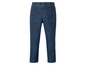 Dunkelblaue Jeans mit Gummizugbund.