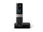 Ein schnurloses Telefon von Philips mit einem großen Display.