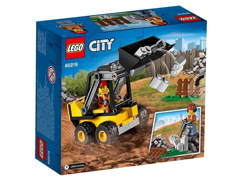Gehe zu Vollbildansicht: LEGO® City 60219 Frontlader - Bild 2