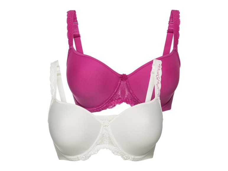 Gehe zu Vollbildansicht: ESMARA® Lingerie 2 Damen Spacer BHs - Bild 5