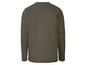 Ein dunkelgrünes Langarmshirt für Herren.