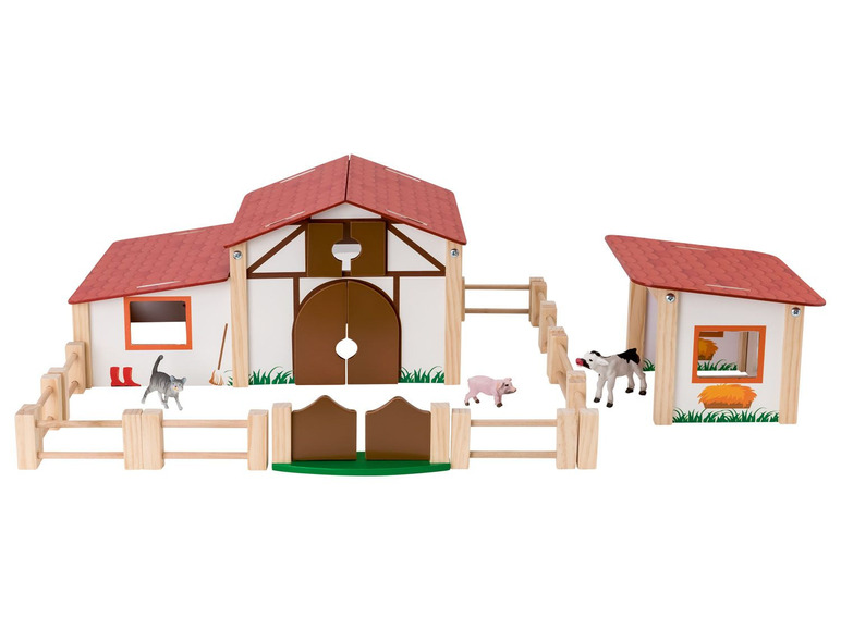 Gehe zu Vollbildansicht: PLAYTIVE® Bauernhof mit Spielfiguren - Bild 3