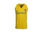 Ein gelbes Basketballtrikot von Peak mit 'Australia' und dem FIBA-Logo.