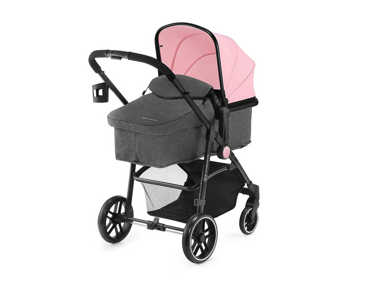 Gehe zu Vollbildansicht: Kinderkraft 3in1 Kinderwagen »Rome«, Travel System mit Kinderwagen, Babywanne und Autositz - Bild 29