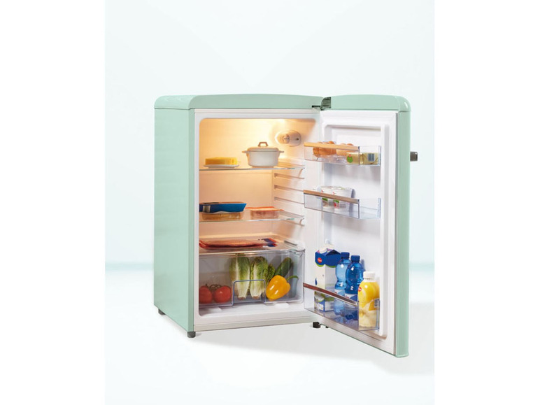 Gehe zu Vollbildansicht: SILVERCREST® Kühlschrank »SKC 121 A1«, 121 l Nutzinhalt, 3 Glasböden, 1 Schublade - Bild 3