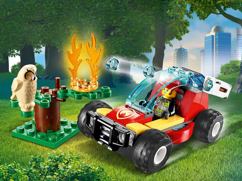 Gehe zu Vollbildansicht: LEGO® City Waldbrand »60247«, 84 Teile, mit Feuerwehrbuggy, ab 5 Jahren - Bild 4