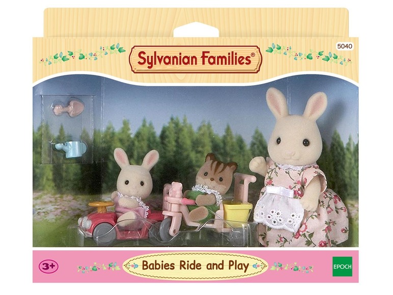 Gehe zu Vollbildansicht: Sylvanian Families Babys Fahr und Spiel-Set - Bild 2