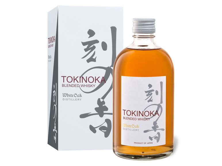 Gehe zu Vollbildansicht: Tokinoka Blended Whisky White Oak mit Geschenkbox 40% Vol - Bild 1