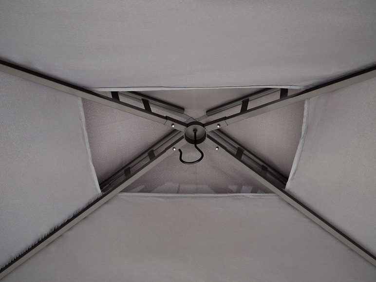 Gehe zu Vollbildansicht: Grasekamp BBQ Grillpavillon, mit einem Doppel Dach System - Bild 27