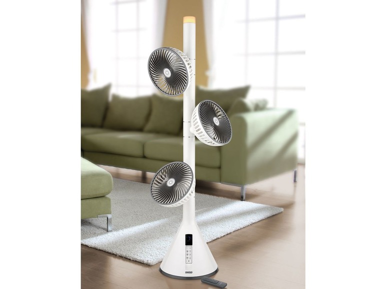 Gehe zu Vollbildansicht: UNOLD Standventilator 360° weiß - Bild 2