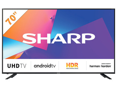 Sharp Fernseher 70CL5EA 70 Zoll, 4K UHD, Android Smart TV