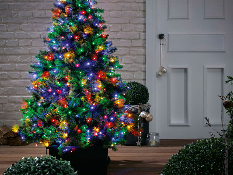 Gehe zu Vollbildansicht: LIVARNO HOME Lichterkette mit 200 LEDs / Weihnachtsbaumlichterkette 180 LEDs - Bild 14