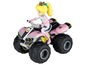 Ein rosafarbener Quad mit Prinzessin Peach.