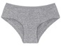 Graue Baumwoll-Unterwäsche.