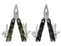 Zwei Multitools mit Tarnmuster.