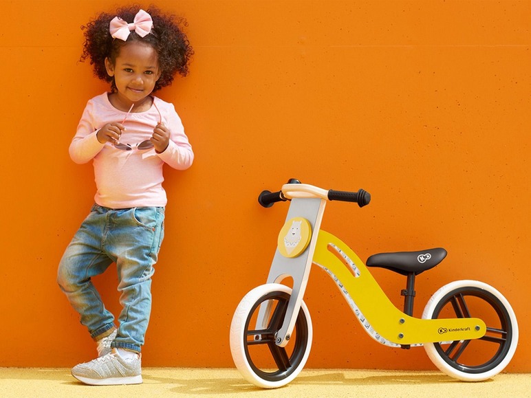 Gehe zu Vollbildansicht: Kinderkraft Laufrad »UNIQ«, mitwachsend, Lenker mit Gummigriffen, zwei Tragegriffe - Bild 3