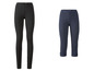 Schwarze Leggings und Capri-Leggings mit Spitze.