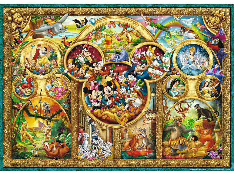 Gehe zu Vollbildansicht: Ravensburger Puzzle Die schönsten Disney Themen - Bild 2