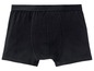 Schwarze Boxershorts für Herren.