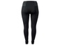 Schwarze Leggings mit hohem Bund