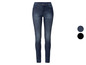 Dunkelblaue Skinny Jeans für Damen.