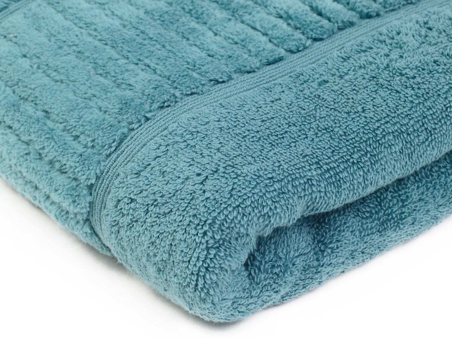 GÖZZE Badetuch Bio 100 x 150 cm (Petrol) – Bild 2 von 4