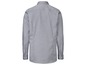 Ein graues Hemd mit langen Ärmeln.