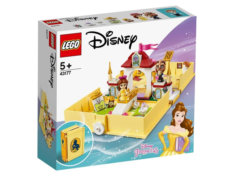 Gehe zu Vollbildansicht: LEGO® Disney Princess™ LEGO® Disney Princess 43177 »Belles Märchenbuch« - Bild 1