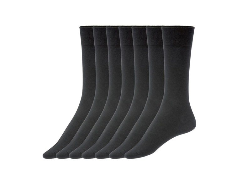 Gehe zu Vollbildansicht: LIVERGY® Socken Herren, 7 Paar, mit Baumwolle - Bild 10