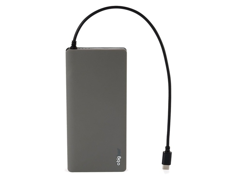 Gehe zu Vollbildansicht: Bigben Powerbank, mit 8000 mAh Akku, für Nintendo Switch, integriertes USB-Kabel Typ C - Bild 2