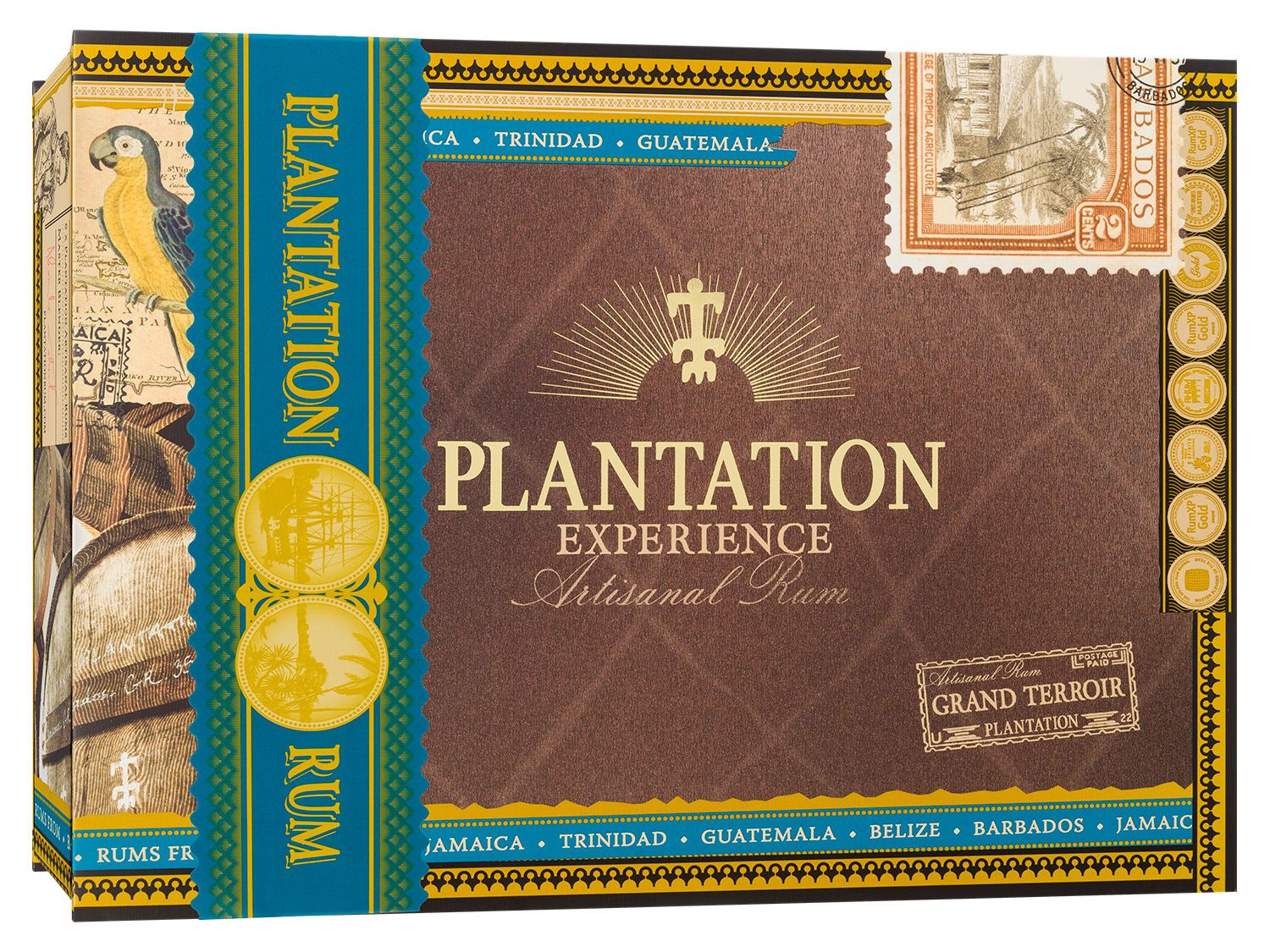 Rum Vol x 40-43 Plantation 0,1l, Experience-Box % 6