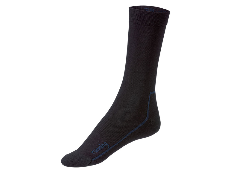 Schwarze Laufsocken für Herren