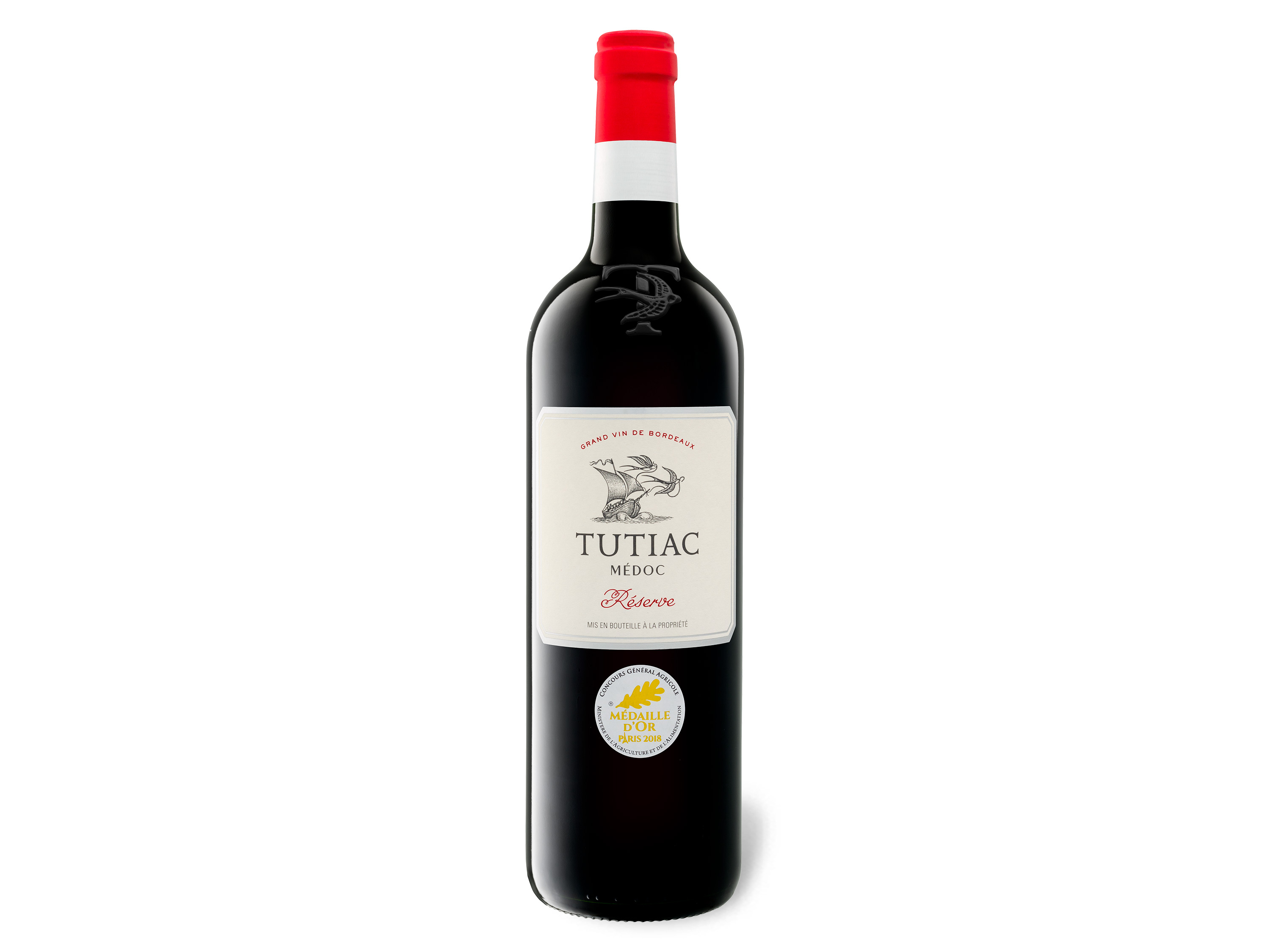 Tutiac Médoc Reserve AOC trocken, Rotwein 2016 Wein & Spirituosen Lidl DE