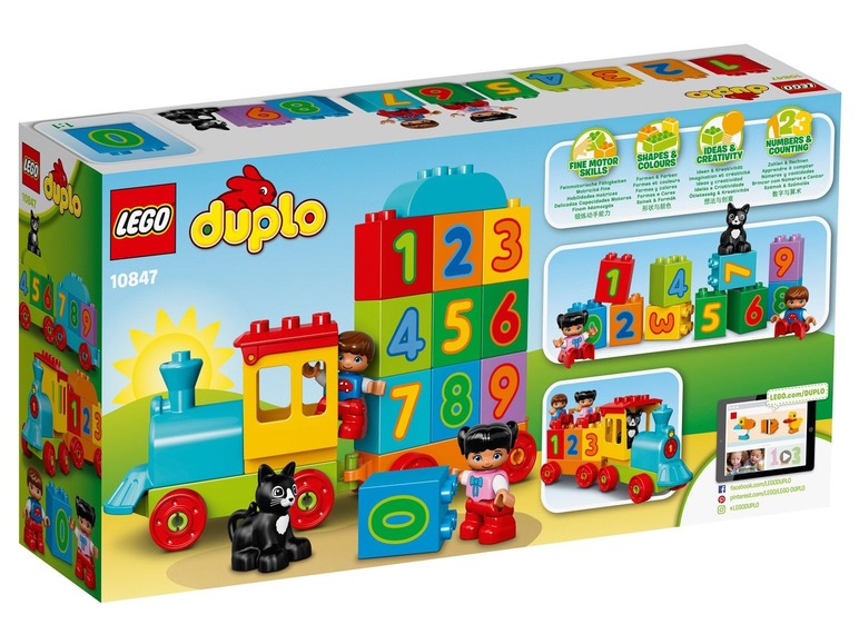 Gehe zu Vollbildansicht: LEGO® DUPLO® 10847 Zahlenzug - Bild 1