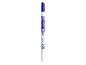 Ein blauer BIC-Radiergummi mit Stift