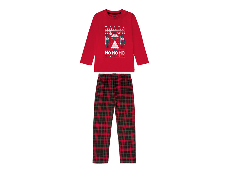 Gehe zu Vollbildansicht: LUPILU® Kleinkinder Mädchen Pyjama, mit Print - Bild 7
