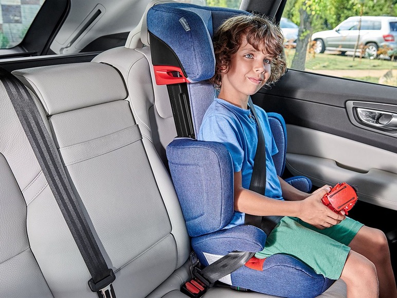 Gehe zu Vollbildansicht: Kinderkraft Autokindersitz »Junior Fix«, Isofix-System, 7fach höhenverstellbare Kopfstütze - Bild 3