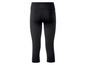 Schwarze Capri-Leggings für Sport oder Freizeit.