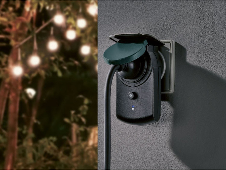 Gehe zu Vollbildansicht: SILVERCREST Außen-Steckdosen-Adapter (Zigbee) Smart Home - Bild 4