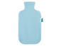 Blaue Wärmflasche aus Fleece von Sensiplast.