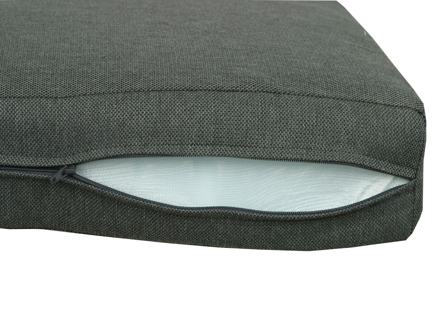 GO-DE TEXTIL Loungemöbel Paletten-Kissen Lounge Kissen 2-teilig wasserabweisend (Anthrazit) – Bild 3 von 4