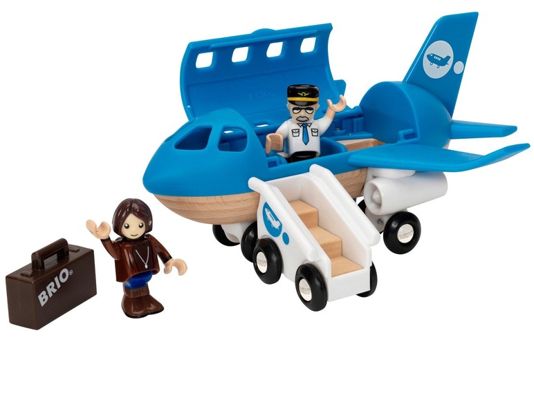 Gehe zu Vollbildansicht: BRIO Spielflugzeug, inklusive 2 Figuren, ab 3 Jahren - Bild 1