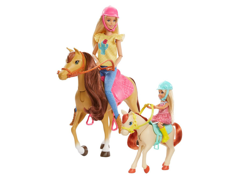 Gehe zu Vollbildansicht: Barbie Spielset »Reitspaß mit Barbie« mit Chelsea, Pferd und Pony, ab 3 Jahren - Bild 6