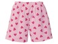Rosa Shorts mit Herzchenmuster