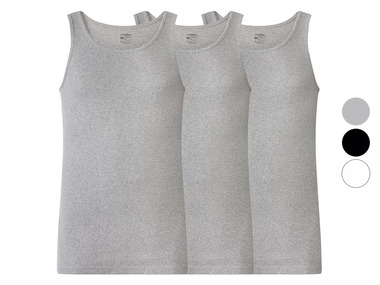 LIVERGY® Herren Achselhemd, 3er Set