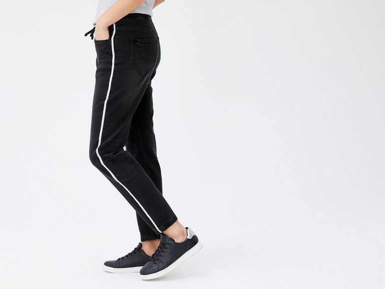 Gehe zu Vollbildansicht: ESMARA® Jogginghose Damen, mit elastischem Bund, Kordelzug, mit Baumwolle - Bild 10