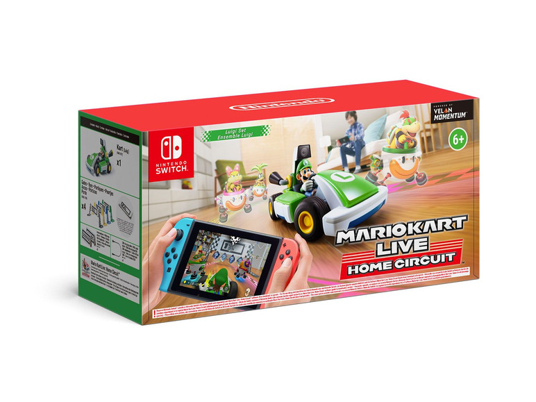 Gehe zu Vollbildansicht: Nintendo Mario Kart Live: Home Circuit - Luigi - Bild 1