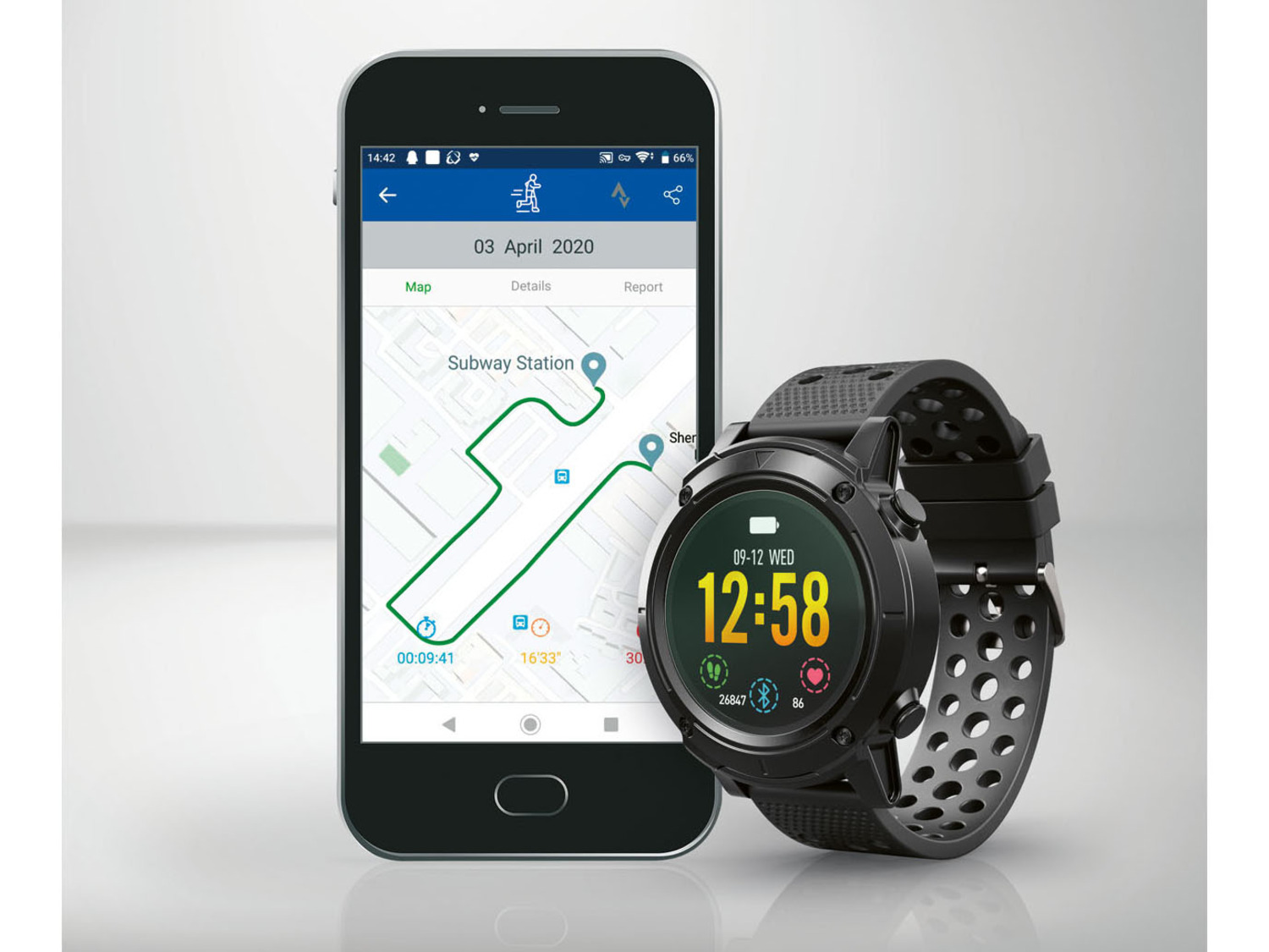 GPS Sport, LIDL mit SILVERCREST® | Smartwatch